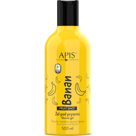 APIS Fruit Shot - Bananowy żel pod prysznic, 500 ml