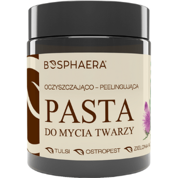 Oczyszczająco – peelingująca pasta do mycia twarzy