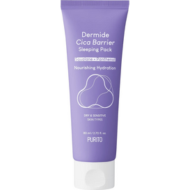 Purito Dermide Cica Barrier Sleeping Pack - Krem na noc, 80 ml