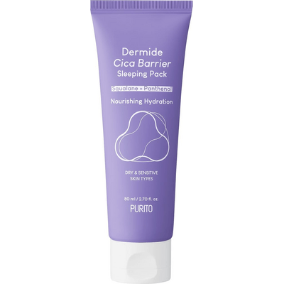 Dermide Cica Barrier Sleeping Pack - Krem na noc Purito
