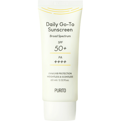 Daily Go-To Sunscreen SPF 50+ PA++++ - Ochronny krem z filtrem przeciwsłonecznym Purito