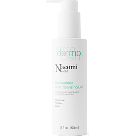 Nacomi Next Level Dermo - Oczyszczający żel do mycia twarzy, 150 ml