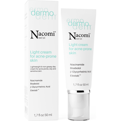 Next Level Dermo - Lekki krem do skóry trądzikowej Nacomi