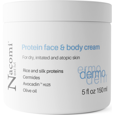 Next Level Dermo - Proteinowy krem do twarzy i ciała Nacomi