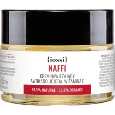 Naffi - Krem nawilżający z awokado i jojoba - 50 ml IOSSI