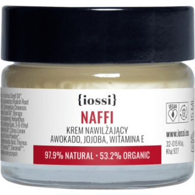 Naffi - Krem nawilżający z awokado i jojoba - wersja mini - 15 ml IOSSI
