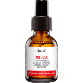 IOSSI Acerola - Cytrusowa esencja z kwasami AHA kwasem hialuronowym i niacynamidem - mini 50 ml