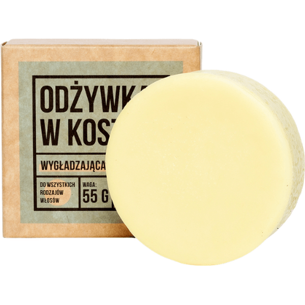 Wygładzająca odżywka do włosów w kostce