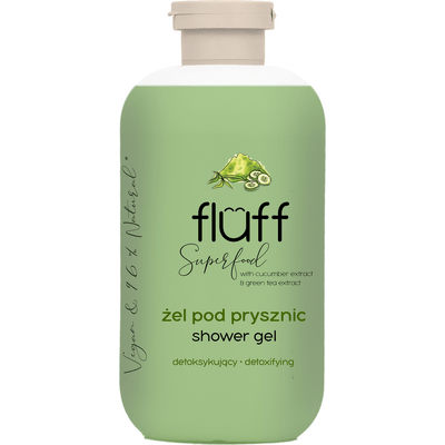 Żel pod prysznic - Ogórek i zielona herbata Fluff