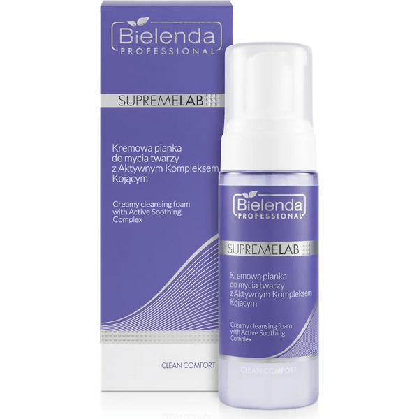 Clean Comfort – Kremowa pianka do mycia twarzy z Aktywnym Kompleksem Kojącym