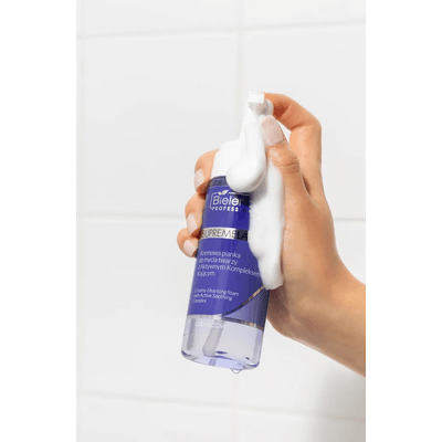 Clean Comfort - Kremowa pianka do mycia twarzy z Aktywnym Kompleksem Kojącym Bielenda SupremeLab