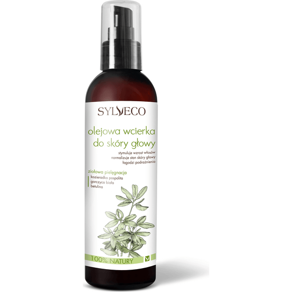 Olejowa wcierka do skóry głowy stymulująca wzrost włosów