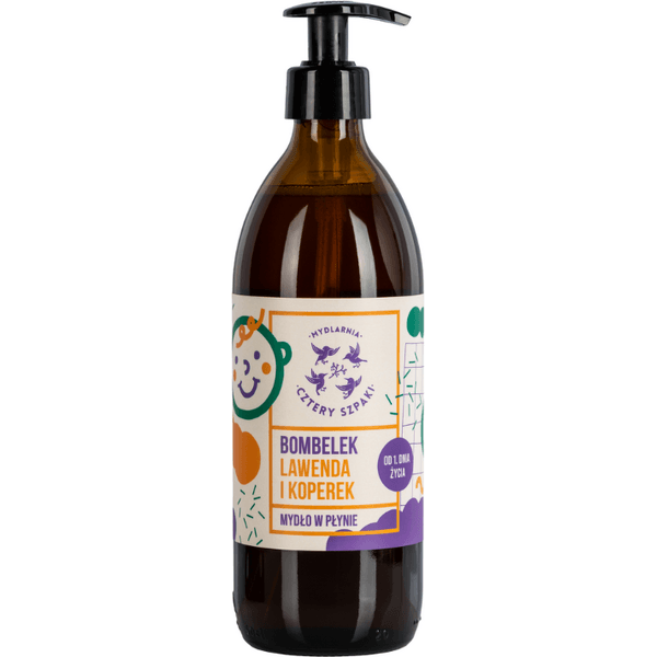 Mydło w płynie BOMBELEK lawenda i koperek