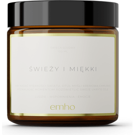 EMHO Świeca sojowa Świeży i Miękki, 100 ml