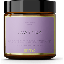 EMHO Świeca sojowa Lawenda, 100 ml