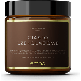 EMHO Świeca sojowa Ciasto czekoladowe, 100 ml