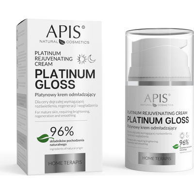 Platynowy krem odmładzający - Platinum Gloss APIS