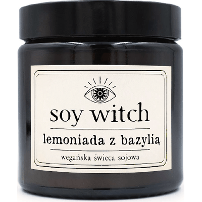 Świeca sojowa - Lemoniada z bazylią Soy Witch