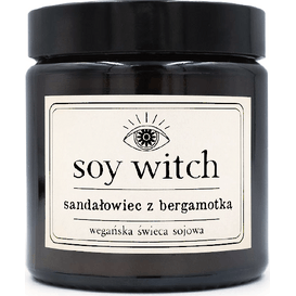 Soy Witch Świeca sojowa - Sandałowiec z bergamotką, 120 ml