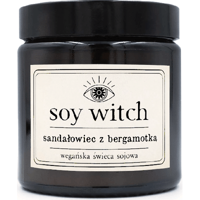 Świeca sojowa - Sandałowiec z bergamotką Soy Witch