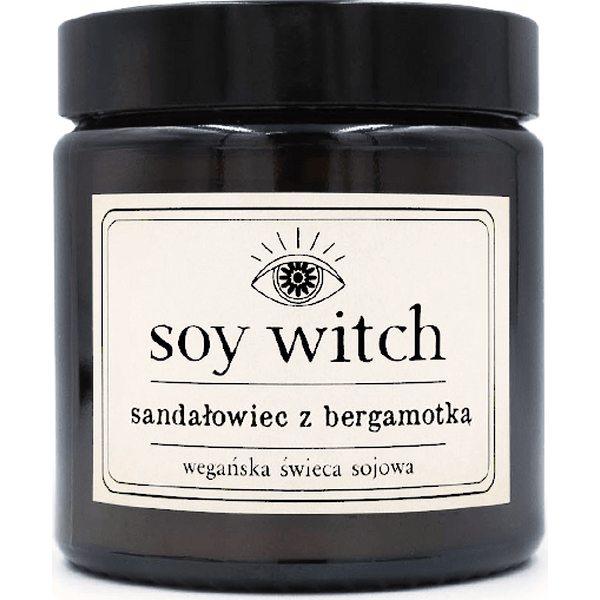 Świeca sojowa – Sandałowiec z bergamotką