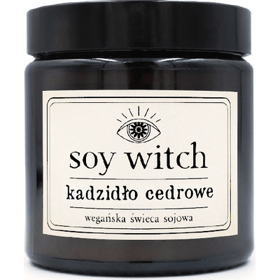 Świeca sojowa - Kadzidło cedrowe Soy Witch