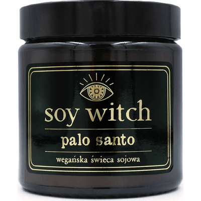 Świeca sojowa - Palo Santo z kryształem Soy Witch