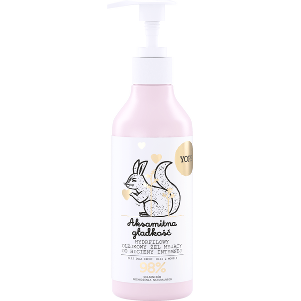 Hydrofilowy olejkowy płyn myjący do higieny intymnej – aksamitna gładkość