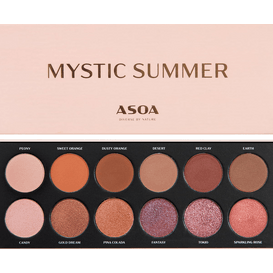 Asoa Paleta cieni - Mystic Summer, 12,3 g