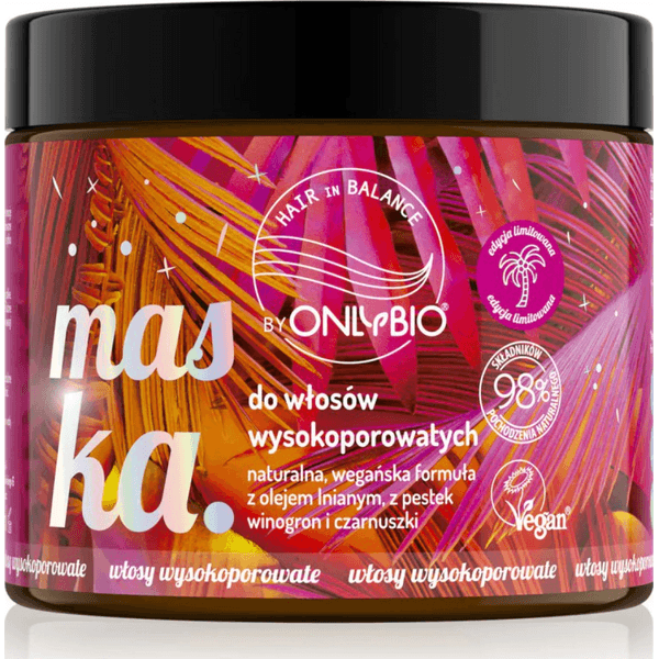 Maska do włosów wysokoporowatych