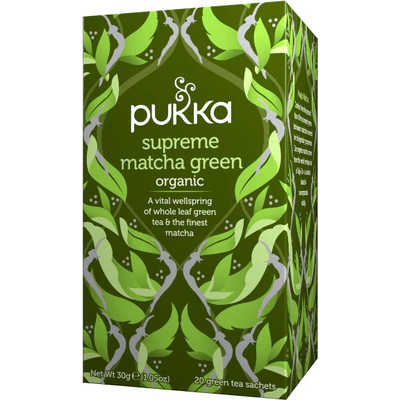Herbata ziołowa - Supreme Matcha Green BIO Pukka