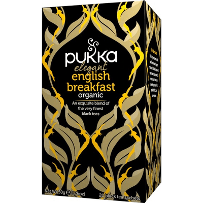 Herbata ziołowa - Elegant English Breakfast BIO Pukka