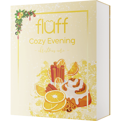 Zestaw Cozy Evening o zapachu pomarańczy z cynamonem Fluff