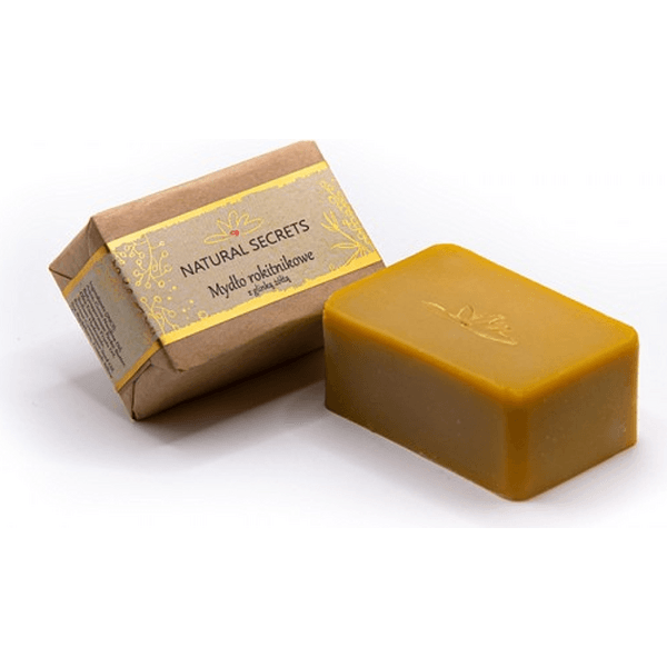 Mydło rokitnikowe z glinką żółtą