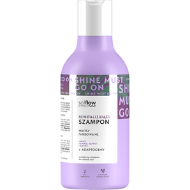 SoFlow Rewitalizujący szampon do włosów farbowanych - śliwka, jeżyna so!flow, 400 ml