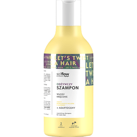 Vis Plantis Odżywczy szampon do włosów kręconych - melon, aloes so!flow, 400 ml