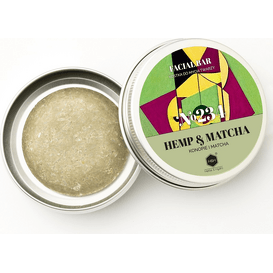 Herbs&Hydro Kostka do mycia twarzy - Konopie i Matcha, 30 g