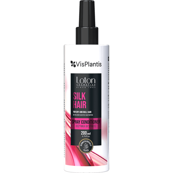 Odżywka dwufazowa do włosów suchych i matowych z jedwabiem – Loton