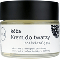 Krem do twarzy rozświetlający - różany