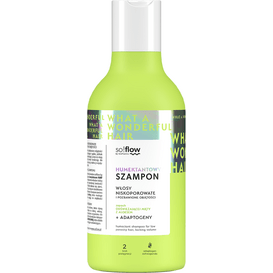 Vis Plantis Humektantowy szampon do włosów niskoporowatych - So!Flow, 400 ml