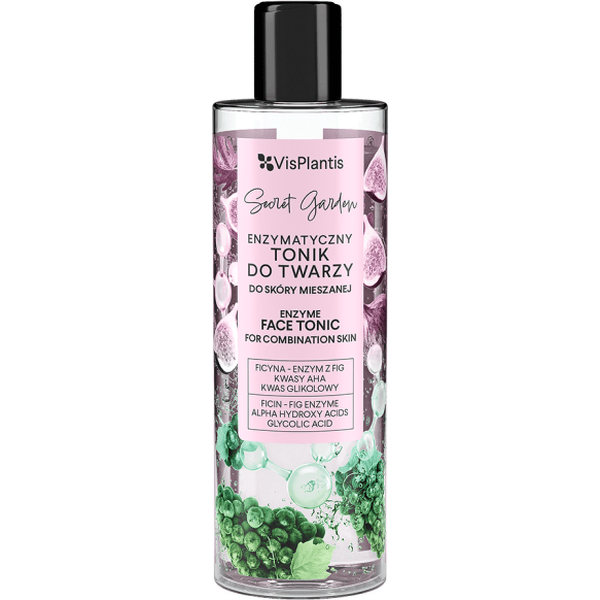 Enzymatyczny tonik do twarzy do skóry mieszanej