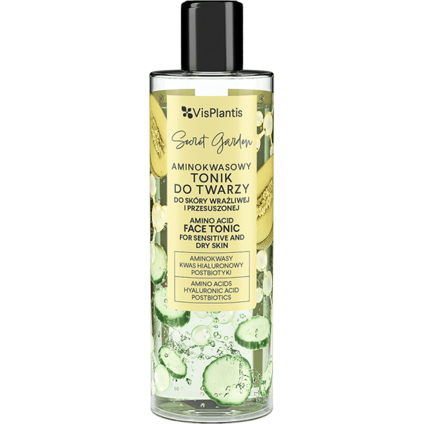 Aminokwasowy tonik do twarzy do skóry wrażliwej i przesuszonej