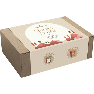 The gift of Winter - autorski zestaw dwóch herbat Winter Tea oraz Rooibos & Cocoa Brown House & Tea