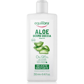 Equilibra Aloesowy kremowy żel pod prysznic, 250 ml