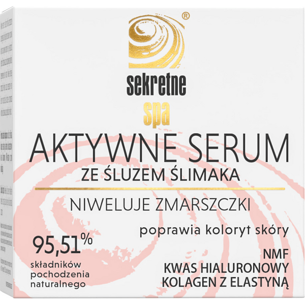 Aktywne serum ze śluzem ślimaka