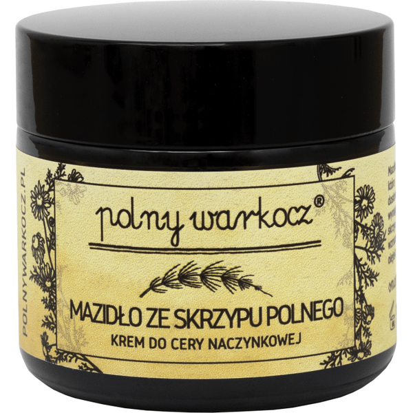 Mazidło ze skrzypu polnego – Krem do cery naczynkowej