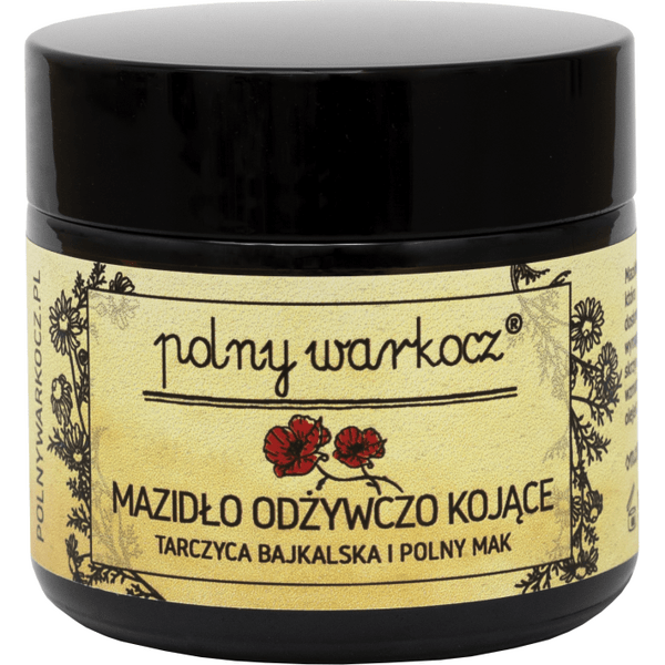 Mazidło odżywczo kojące – Tarczyca bajkalska i polny mak