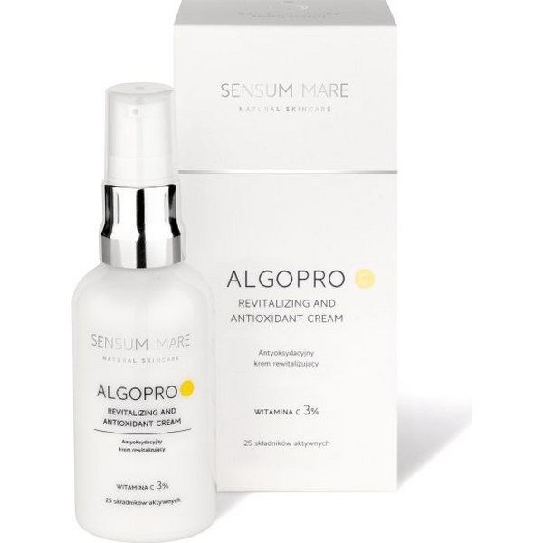 Antyoksydacyjny krem rewitalizujący z witaminą C 3% – ALGOPRO C Revitalizing and Antioxidant Cream