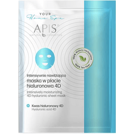 APIS Intensywnie nawilżająca maska w płacie - Hialuronowa 4D, 20 g