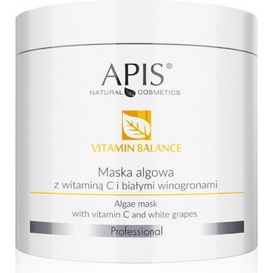 APIS Maska algowa z witaminą C i białymi winogronami - Vitamin Balance, 200 g